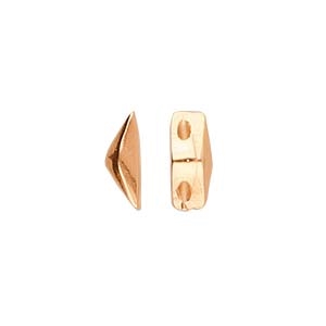 CYM-GD-012842-RG - Kanava - GemDuo Side Bead - Rose Gold Plate - 1 Piece