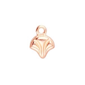 CYM-GNK-013057-RG - Modestos - Ginko Bead Ending - Rose Gold Plate - 1 Piece