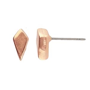 CYM-KT-013076-RG - Latinaki - Kite Earring - Rose Gold Plate - 1 Piece