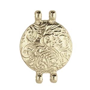 CYM-M11-012822-AB - Pithari II - Miyuki 11/0 Bead Connector - Antique Brass Plate - 1 Piece