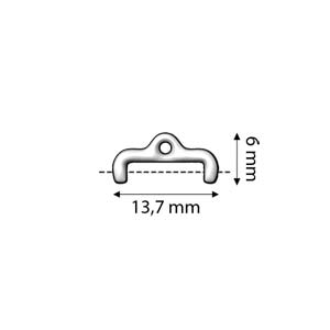 CYM-M11-012827-RG - Skafi II - Miyuki 11/0 Bead Ending - Rose Gold Plate - 1 Piece