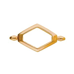 CYM-SD-012821-RG - Kotroni - SuperDuo Connector - Rose Gold Plate - 1 Piece