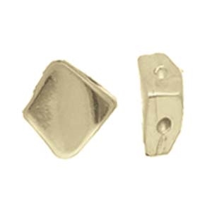 CYM-SQ-012231-AB - Kaloni Silky Side Bead - Antique Brass Plated -1 Piece