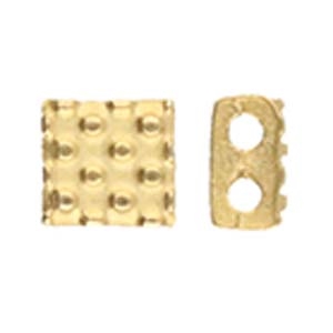 CYM-TL-012330-GP - Parasporos - Tila Bead Substitute - 24kt Gold Plated - 1 Piece