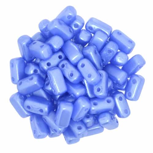 CzechMates Bricks 3x6mm - CZB-25015 - Pearl Coat - Baby Blue - 25 Pieces