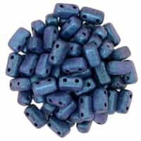 CzechMates Bricks 3x6mm - CZB-94105 - Polychrome - Indigo Orchid - 25 Pieces