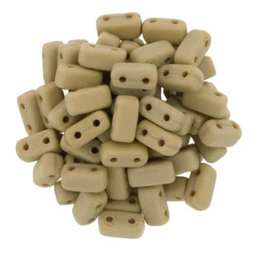 CzechMates Bricks 3x6mm - CZB-M13070 - French Beige - Matte - 25 Pieces