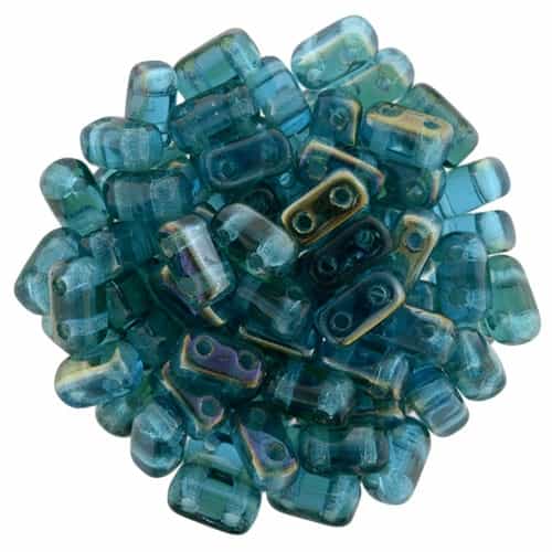 CzechMates Bricks 3x6mm - CZB-W6015 - Twilight - Teal