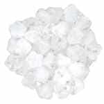 CZBBF-06008 - Baby Bell Flowers 4/6mm : Crystal/White - 25 Count