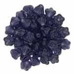 CZBBF-2051 - Baby Bell Flowers 4/6mm : Tanzanite - 25 Count