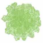 CZBBF-5050 - Baby Bell Flowers 4/6mm : Peridot - 25 Count