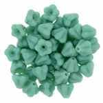 CZBBF-6313 - Baby Bell Flowers 4/6mm : Turquoise - 25 Count