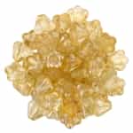 CZBBF-Z0003 - Baby Bell Flowers 4/6mm : Crystal - Celsian - 25 Count