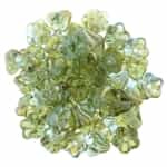 CZBBF-Z6001 - Baby Bell Flowers 4/6mm : Aquamarine - Celsian - 25 Count