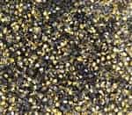 Preciosa Machine Cut 3mm Bicone Crystals : CZBC3-A0003 - Crystal Aurum - Half Coat - 25 count