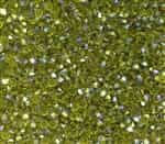 Preciosa Machine Cut 3mm Bicone Crystals : CZBC3-X5023 - Olivine AB - 25 count