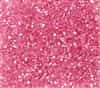 Preciosa Machine Cut 3mm Bicone Crystals : CZBC3-X7001 - Rose AB - 25 count