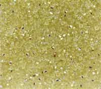 Preciosa Machine Cut 3mm Bicone Crystals : CZBC3-X8010 - Jonquil AB - 25 count