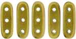 CZBEAM-77052 - CzechMates Beam 3/10mm : ColorTrends: Saturated Metallic Spicy Mustard -25 Count