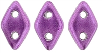 CZDIA-05A10 - CzechMates Diamond 4x6mm Tube 2.5" : ColorTrends: Saturated Metallic Spring Crocus - Approx 8 Grams