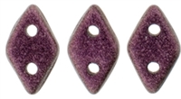 CzechMates Diamond 4x6mm Tube 2.5" : Metallic Suede - Pink - Approx 8 Grams