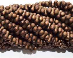 CZFAR-84547 - Czech Farfalle Beads - Copper Etched - 5 Grams