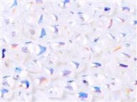 Czech Heart Beads 6mm - CZHB06-00030-28701 - Crystal AB - 2 Beads