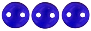 CzechMates Lentil 6mm : CZL-3009 - Cobalt - 25 Beads