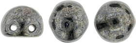 CZMCAB-14400 - CzechMates Cabochon 7mm : Hematite - 12 Count