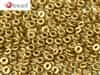 CZO-01710 - Czech O Beads - 1x4mm - 4 Grams - approx 136 beads - Aztec Gold