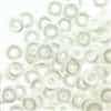 CZO-25001 - Czech O Beads - 1x4mm - 4 Grams - approx 136 beads - Pastel White