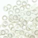 CZO-25001 - Czech O Beads - 1x4mm - 4 Grams - approx 136 beads - Pastel White