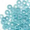 CZO-25019 - Czech O Beads - 1x4mm - 4 Grams - approx 136 beads - Pastel Aqua