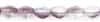 CZPB-14215  - Pinch Beads 5/3mm : Luster - Lt. Copper Amethyst - 25 Beads