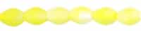CZPB-85010  - Pinch Beads 5/3mm : Lemon/White - 25 Beads