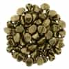 CZPB-90215  - Pinch Beads 5/3mm : Bronze - 25 Beads