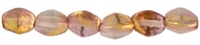 CZPB-G7010  - Pinch Beads 5/3mm : Gold - Rosaline - 25 Beads