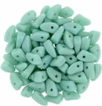 CZPRG-M6313 - Prong 3/6mm : Matte - Turquoise - 25 Count