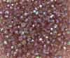 Machine Cut 4mm Round Crystals : CZRC4-X2002 - Light Amethyst AB - 25 count