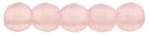 Czech Round Beads 2mm: CZRD2-71010 - Milky Pink - 25 pieces