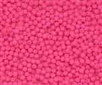 Round Beads 3mm: CZRD3-25123 - Neon Bright Pink - 25 pieces