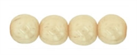 Round Beads 6mm: CZRD6-P14413 - Opaque Luster - Champagne - 25 pieces