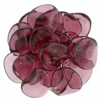 Czech Rose Petals 14/13mmï¿½- CZRP-7035 - Fuchsia - 12 Petals