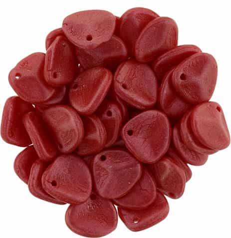 Rose Petals 8/7mm - CZRP8-01890 - Lava Red - 25 Petals