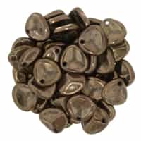 Rose Petals 8/7mm - CZRP8-14415 - Dark Bronze - 25 Petals