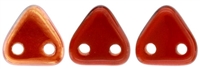 CzechMates Two Hole Trangles 6mm: CZT-W9008 - Twilight - Siam Ruby - 25 count