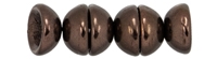 CZTC-14415 - Czech Teacup 2/4mm Beads - Dark Bronze - 4 Grams - Approx 60 Count