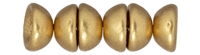 CZTC-K0171 - Czech Teacup 2/4mm Beads - Matte - Metallic Flax - 4 Grams - Approx 60 Count