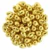 CZTD-270 - Czech Tear Drops 6/4mm: Gold Plated - 25 Count