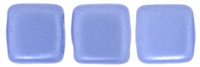 CzechMates Two Hole Tile 6mm - CZTWN06-25015 - Pearl Coat - Baby Blue - 25 Beads